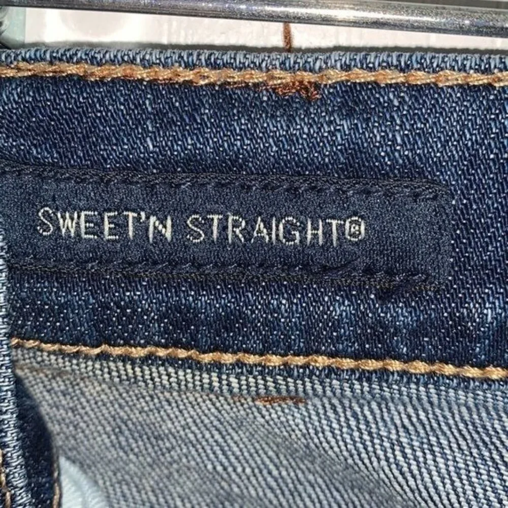 Lucky Brand Sweetn Straight Womens Jeans Size 0/25 Medium Wash Denim